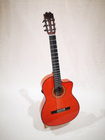 Guitarra flamenca Antonio de Toledo ATF-17BR-CE cutaway con previo Double OS1