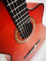 Guitarra flamenca Antonio de Toledo ATF-17BR-CE cutaway con previo Double OS1